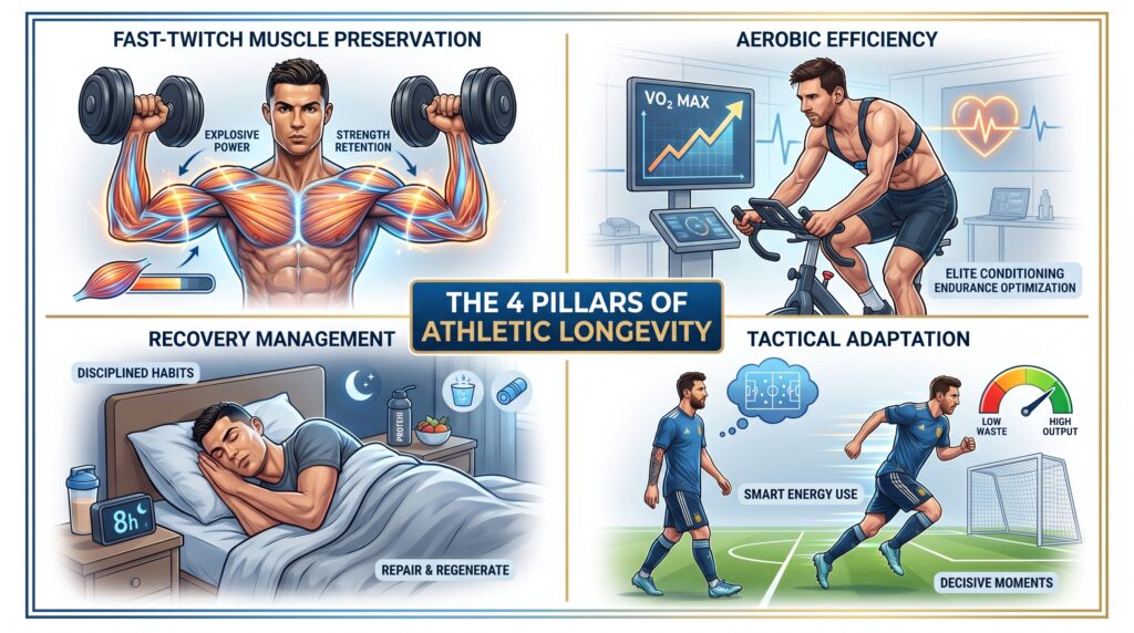 Longevity Messi and Ronaldo