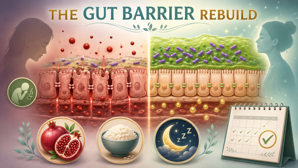 THE GUT BARRIER REBUILD


