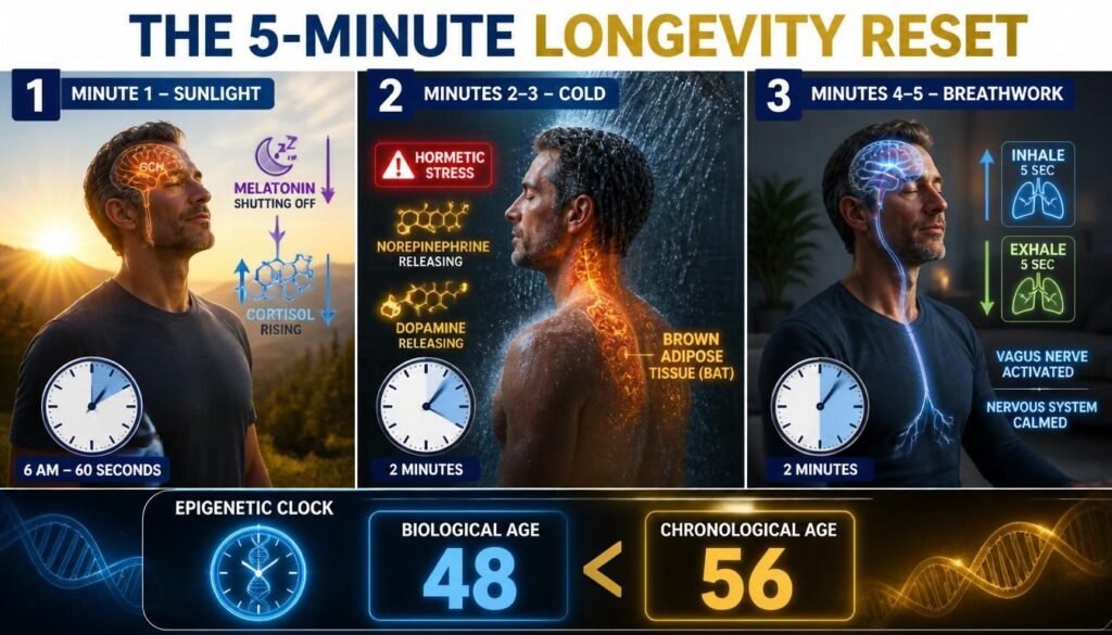 THE 5-MINUTE LONGEVITY RESET