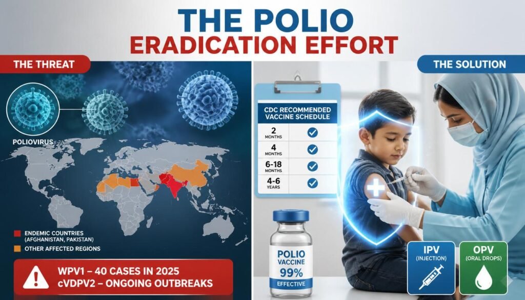 THE POLIO ERADICATION EFFORT