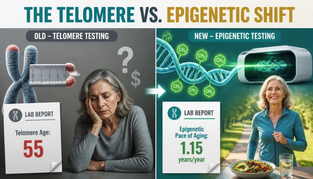 THE TELOMERE VS. EPIGENETIC SHIFT