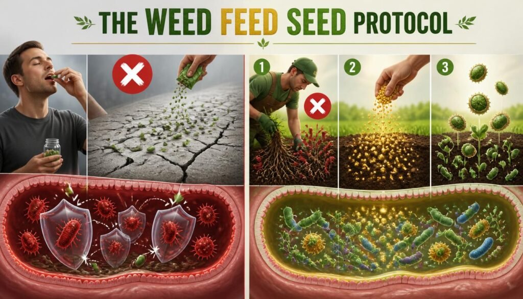 THE WEED FEED SEED PROTOCOL