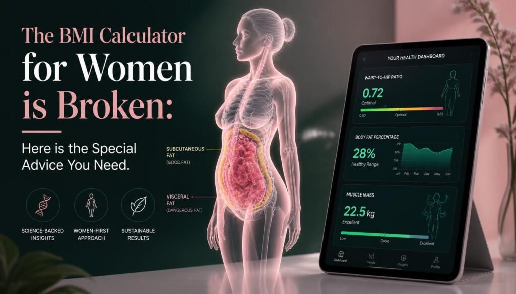 BMI calculator for women