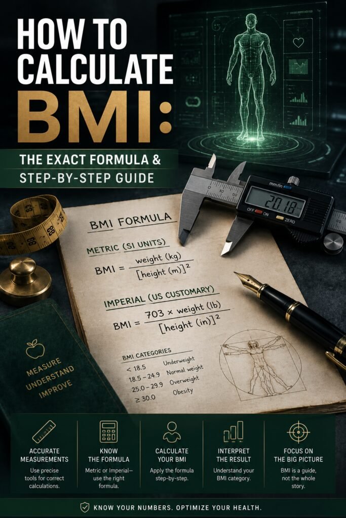 how to calculate BMI
