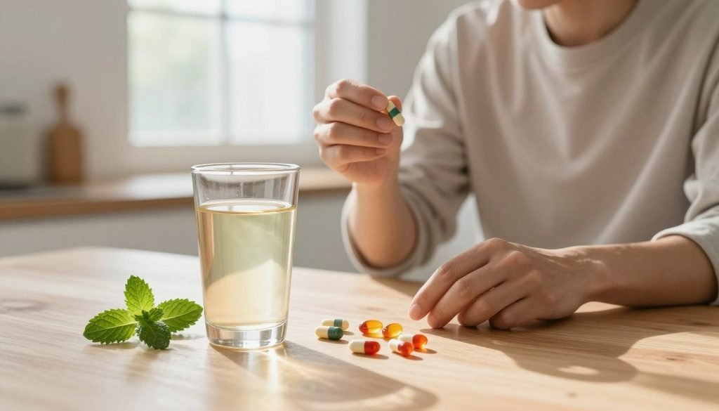 probiotics emply stomash