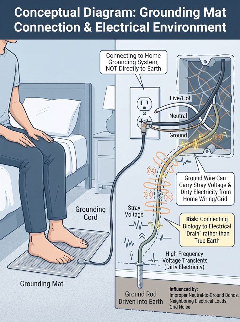 The Wall Outlet is Not the Earth
