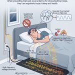 What is the best grounding mat for a bed? When searching for the best grounding mat for bed, the mat must include a specialized grounding cord with a built-in 100,000-ohm (100kΩ) inline safety resistor. This resistor allows safe, low-voltage DC electrons from the earth to pass through while blocking dangerous high-voltage AC spikes in the event of a household electrical fault. Commercial models like the Earthing Elite Sleep Mat utilize this safety standard.
