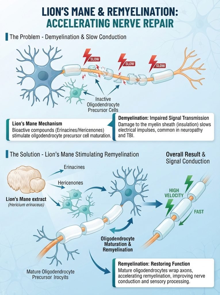 Oligodendrocyte Stimulation and Myelin Repair